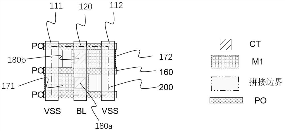 Read-only memory array structure, electronic equipment, extension method and encoding method