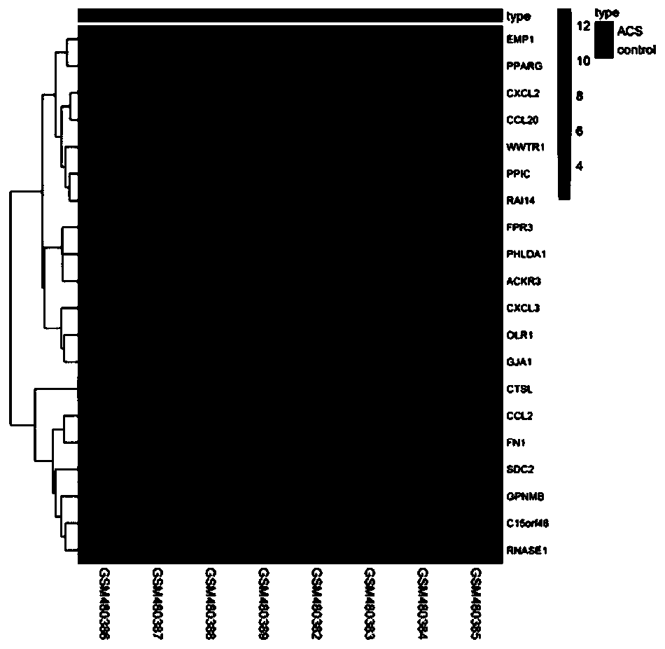 Use of mir-9 in the preparation of medicines for treating acute coronary syndrome