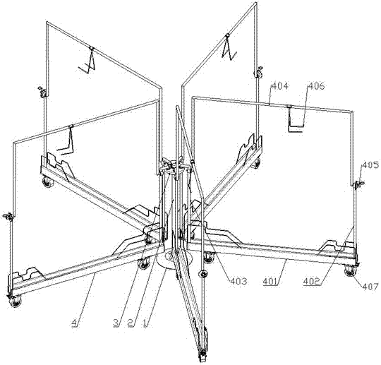 Double-layer bicycle parking device