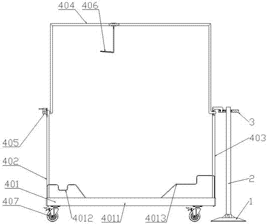 Double-layer bicycle parking device