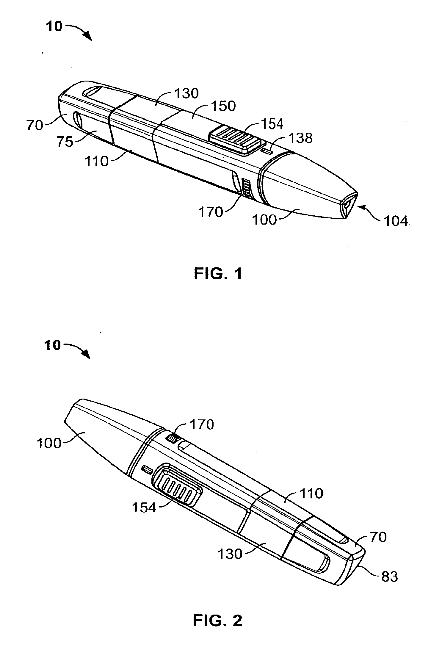 Lancet device and method