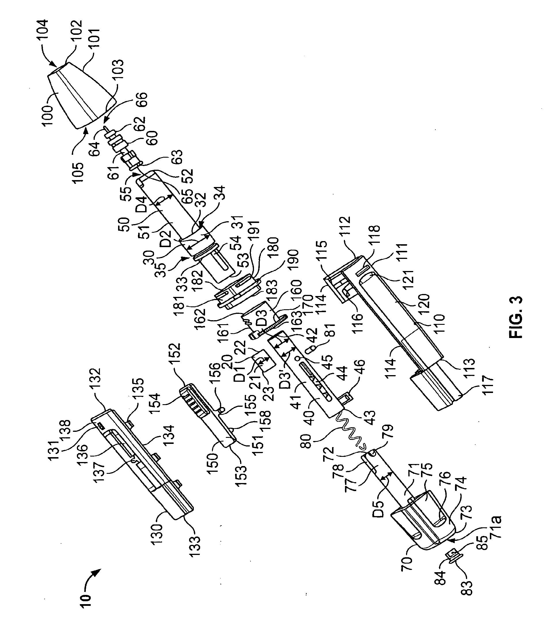 Lancet device and method