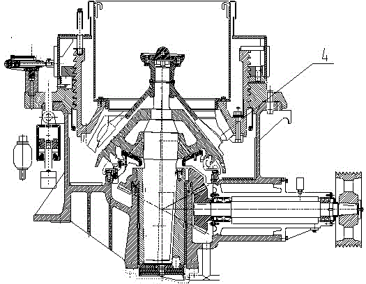 Conic sand making machine comprising concave-convex arc-shaped sand making cavities and sand making method