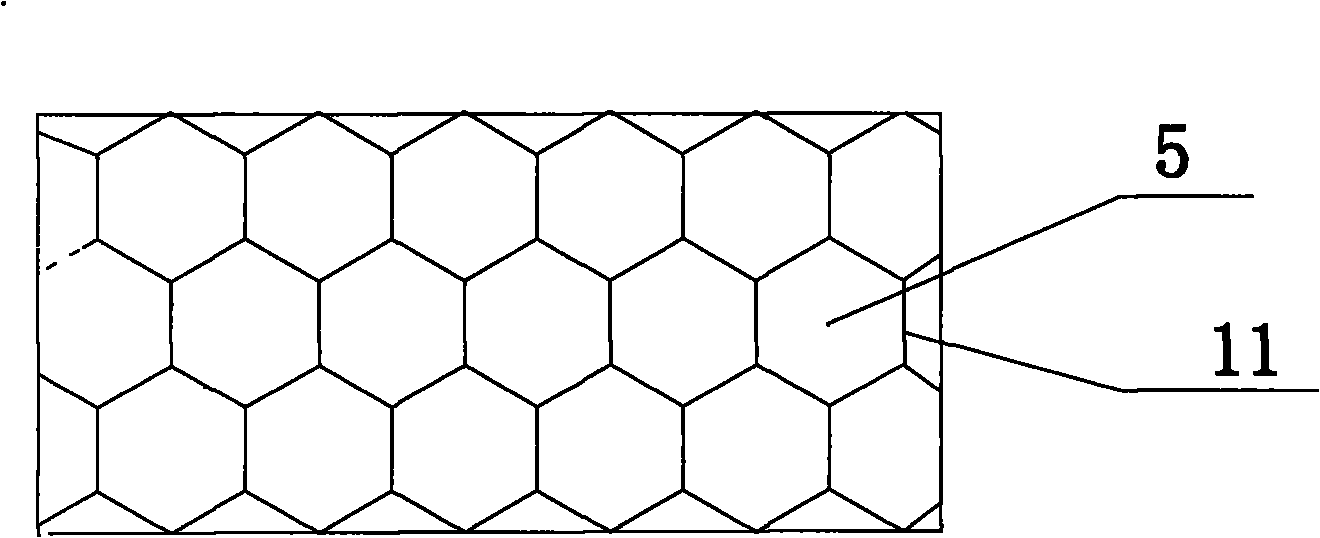 A kind of honeycomb sound-absorbing panel and its production process