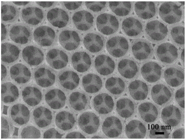 Preparation method of yttrium vanadate three-dimensional inverse opal photonic crystal