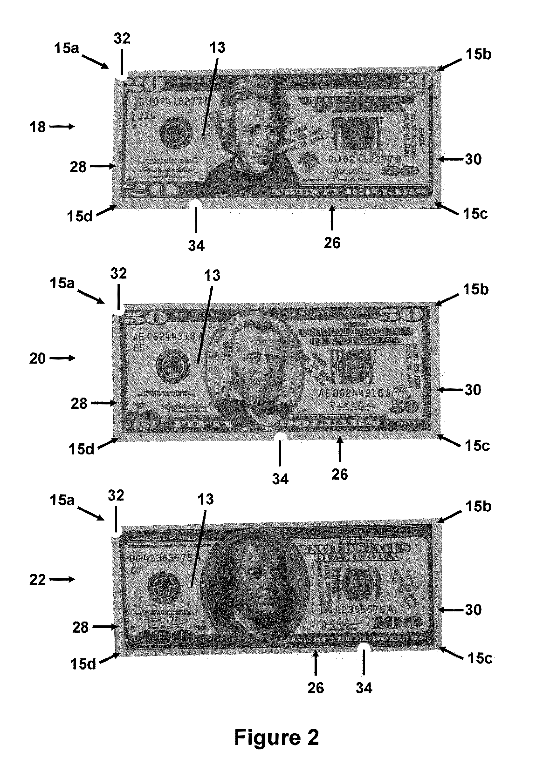 System and Method for Tactile Currency Identification