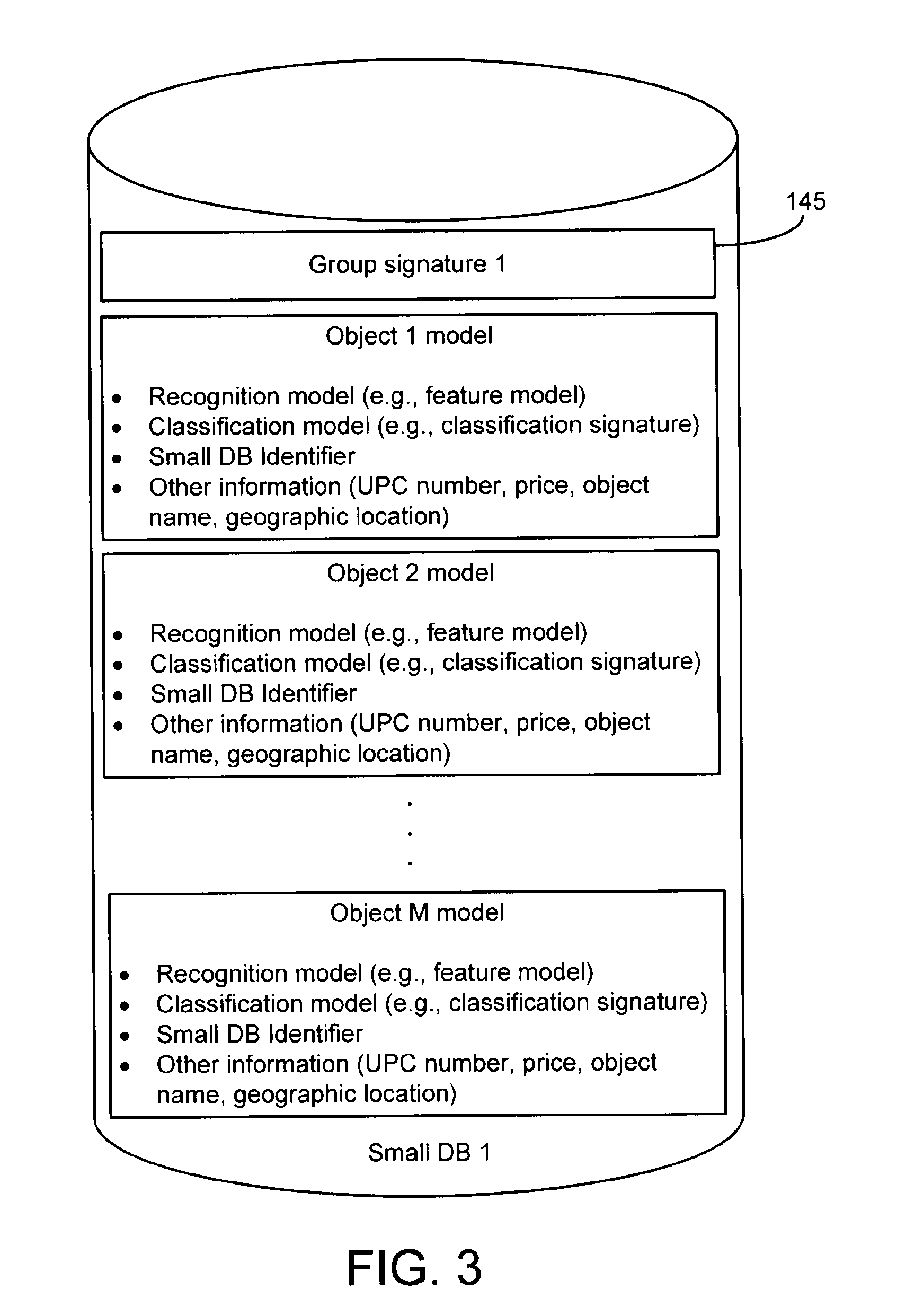 Systems and methods for object recognition using a large database