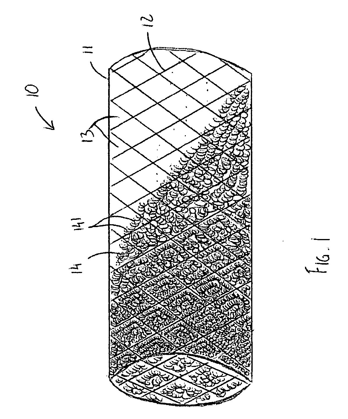 Intravascular device with netting system