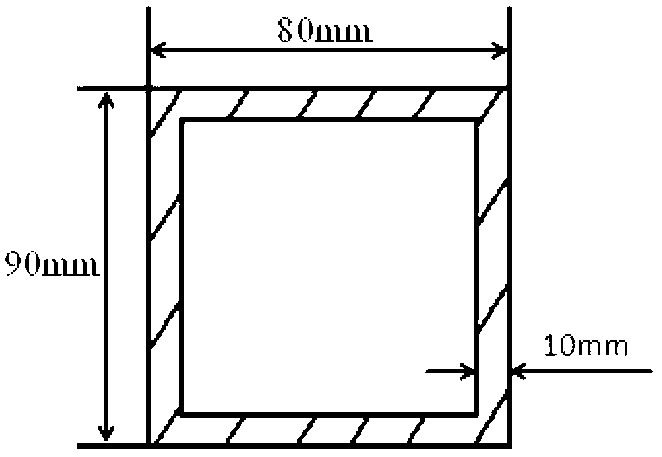 Stringer structure for frontal offset crash test and crash test method