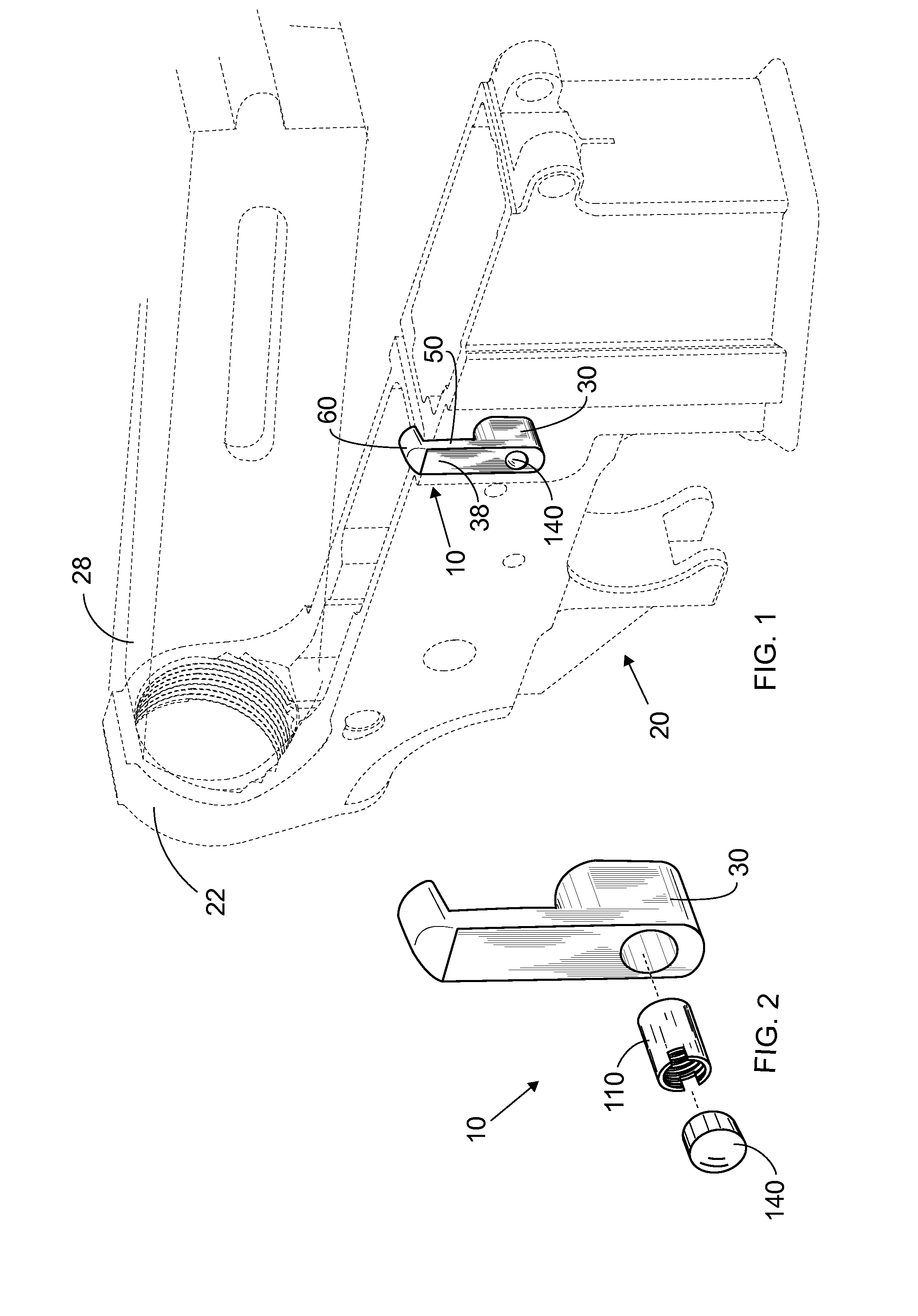 Firearm magazine release lock