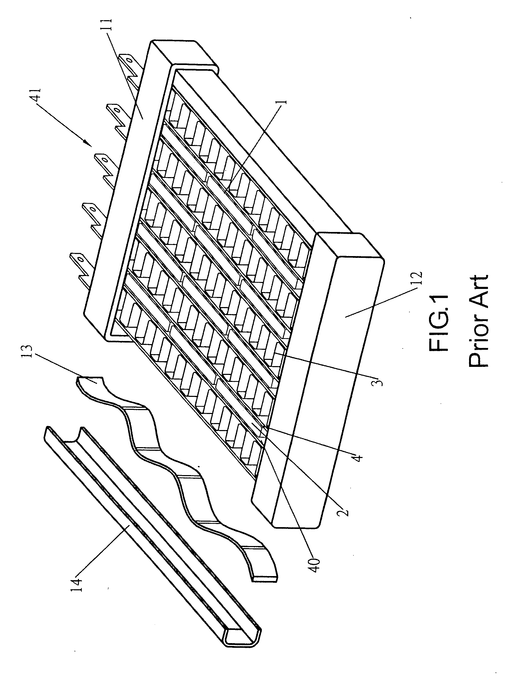 Protection structure of ceramic resistor heating module