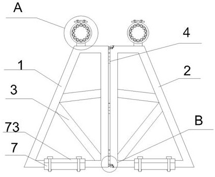 Special tool for replacing overhead lightning conductor of power transmission line