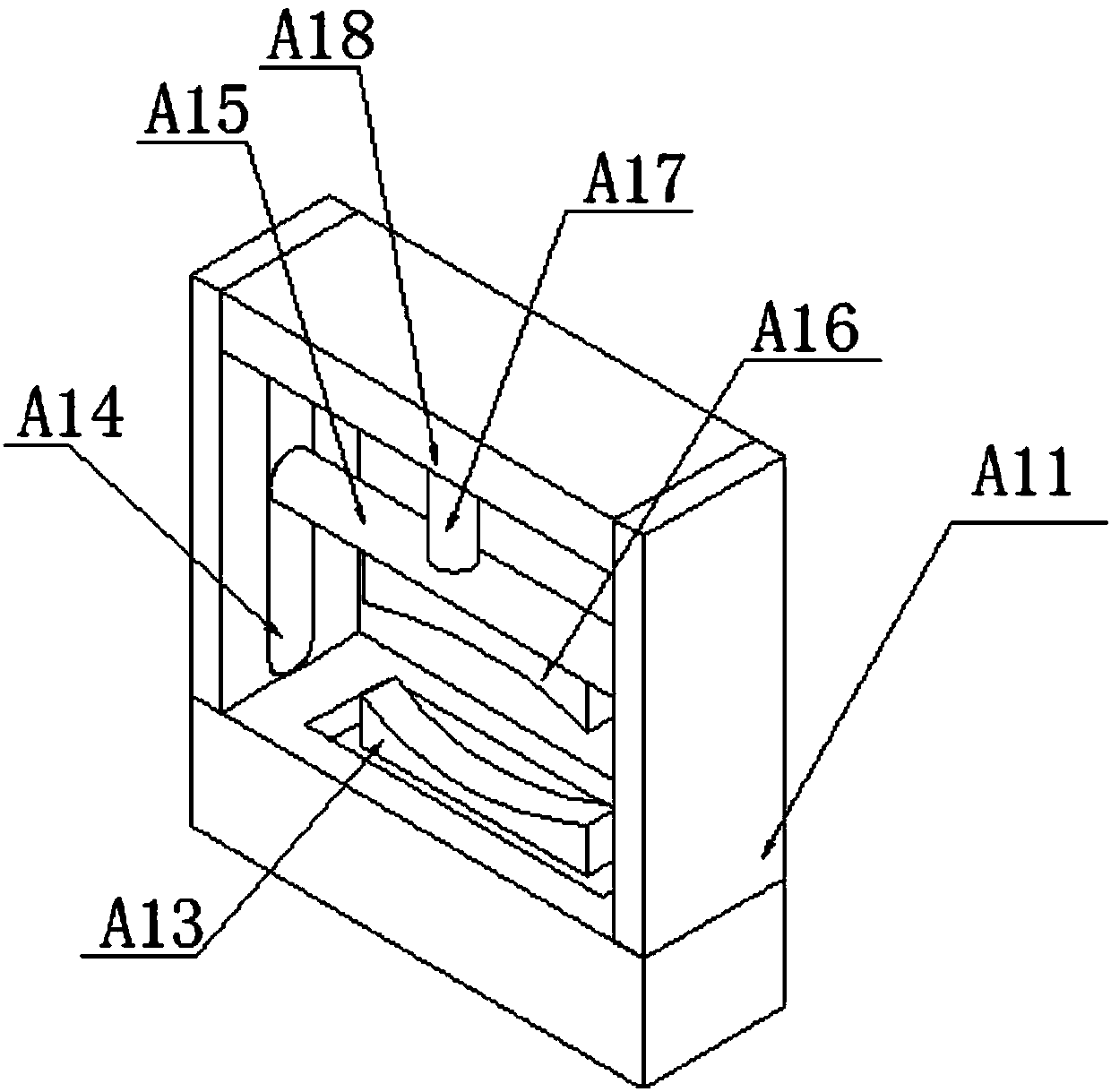 Metal steel pipe numerical control cutting device