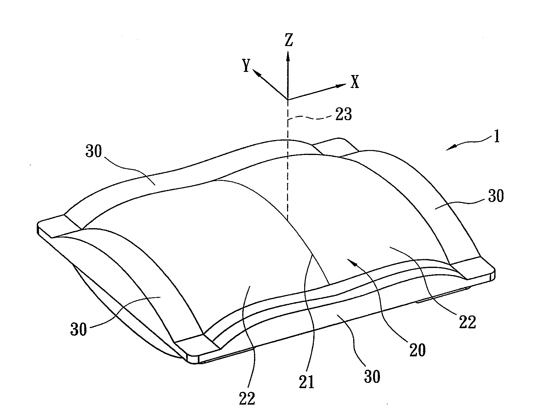 LED optical lens and illumination device thereof