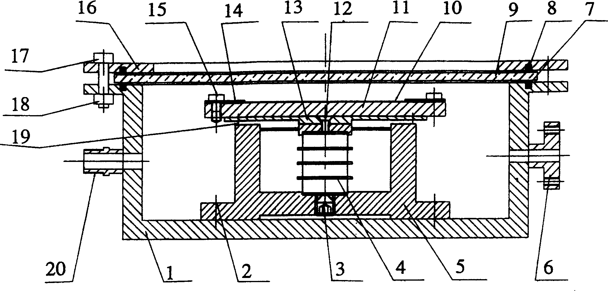 Dynamic testing loading unit for MEMS disc or device