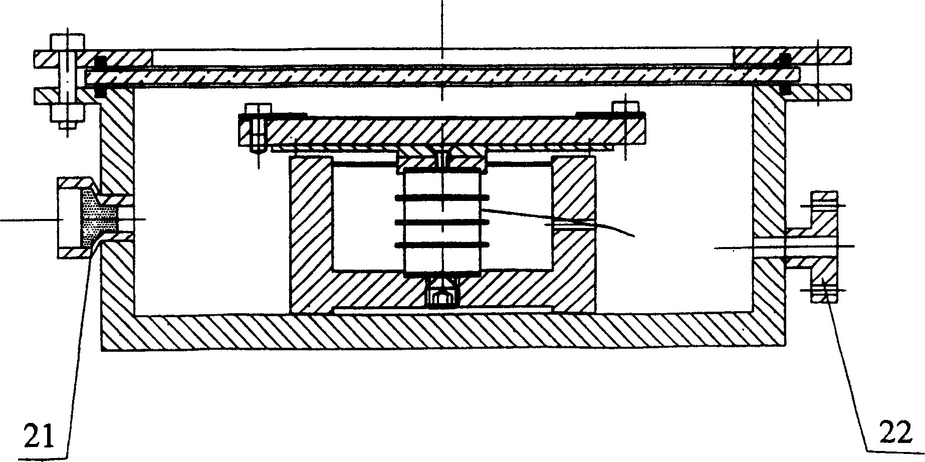 Dynamic testing loading unit for MEMS disc or device