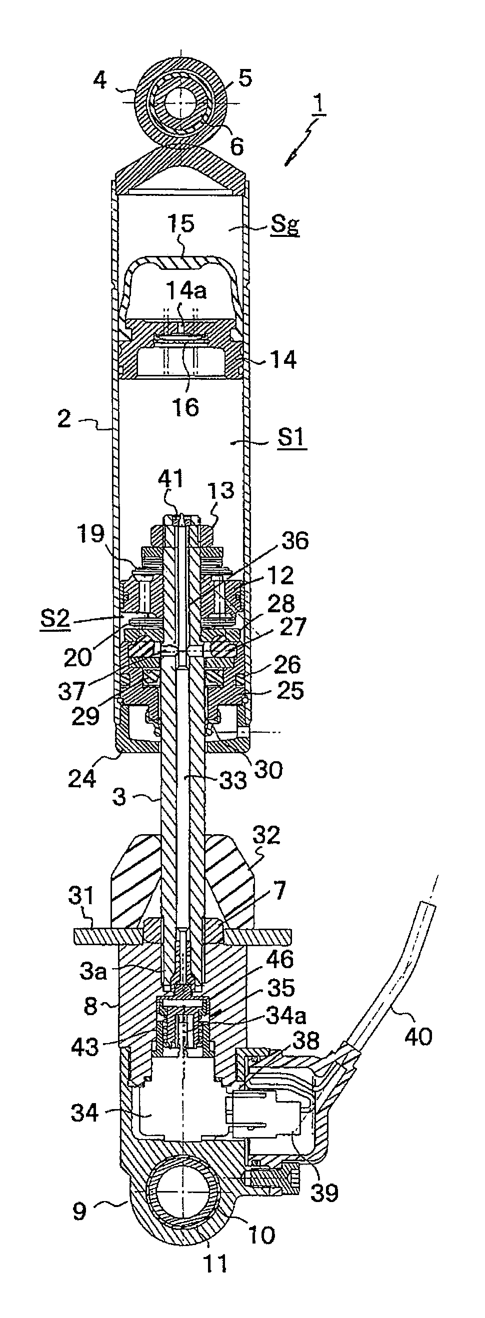 Hydraulic shock absorber