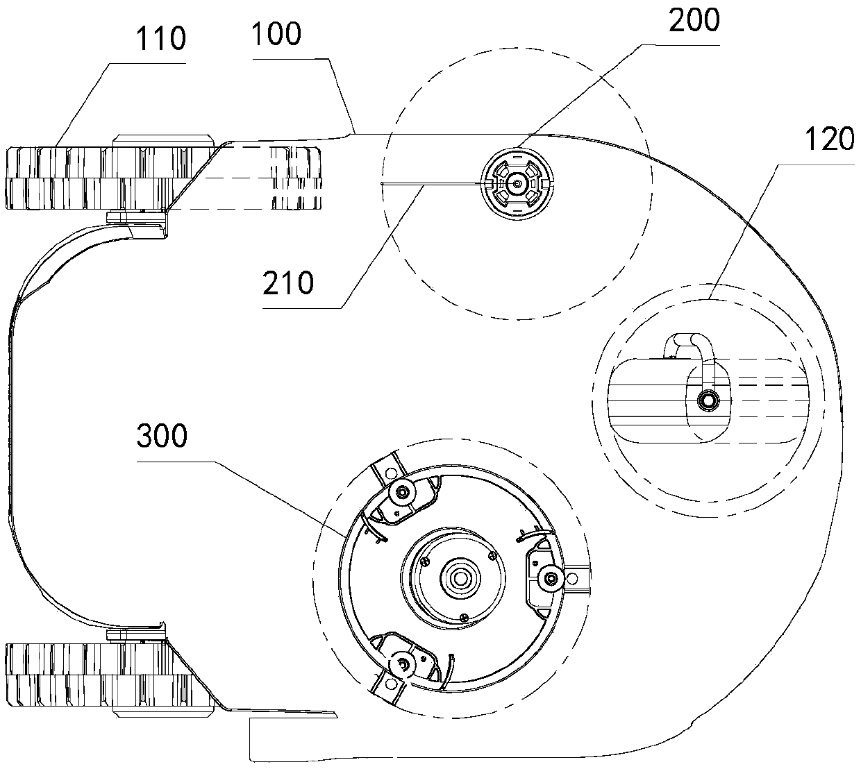 Mowing machine and system and operation method thereof