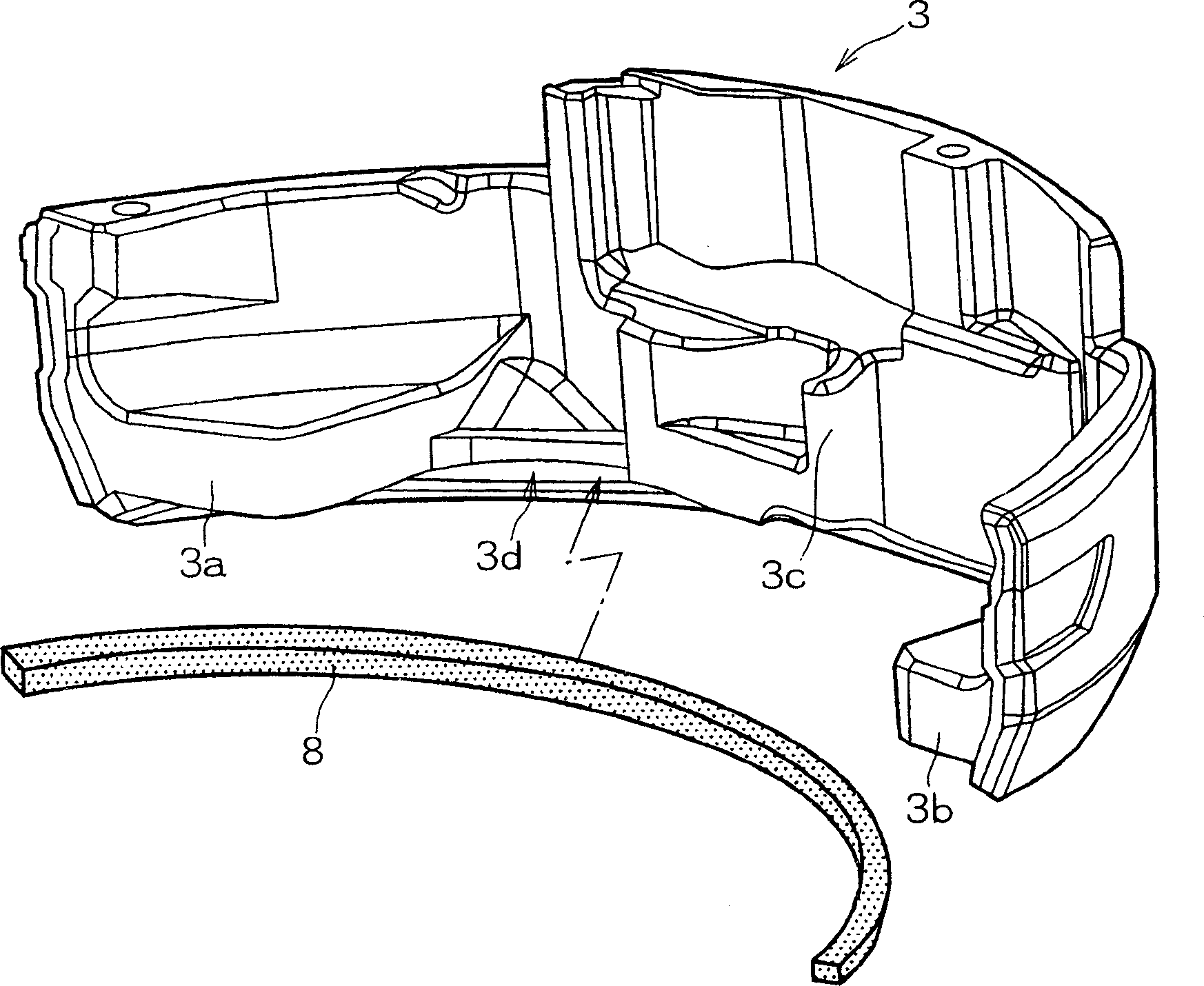 Counter weight mounting structure for building machinery