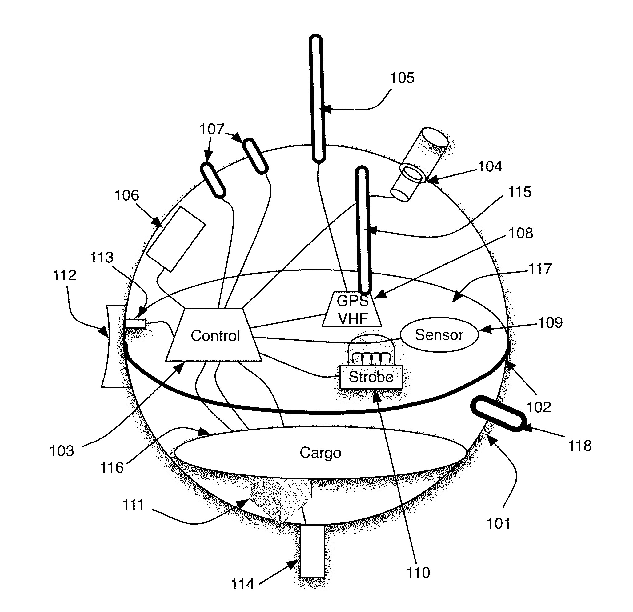 Undersea Free Vehicle and Components