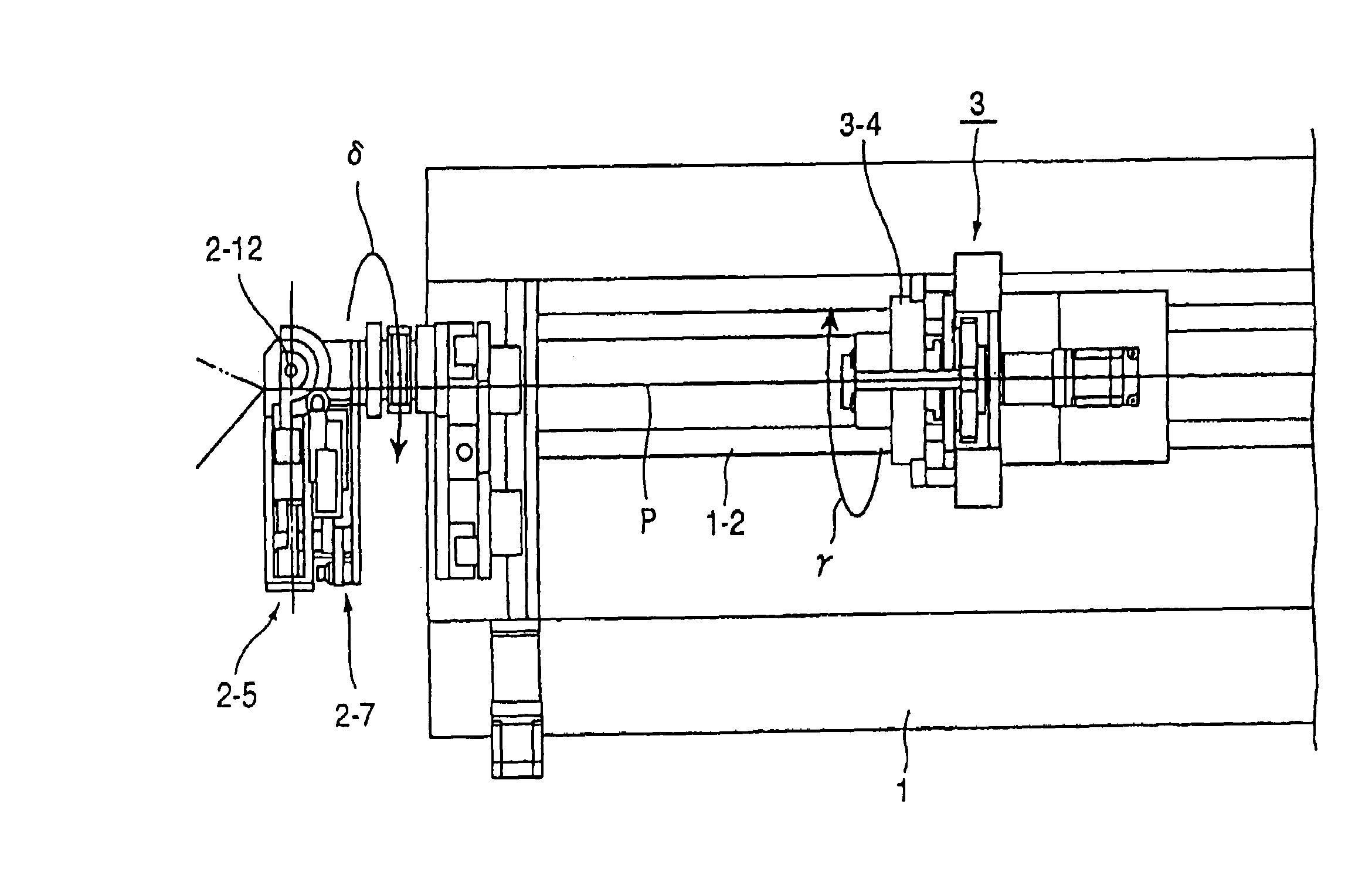 Bending device for tube