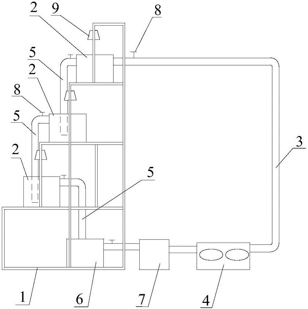 Indoor rapid multiplication cultivation system for seaweed Gracilaria lemaneiformis