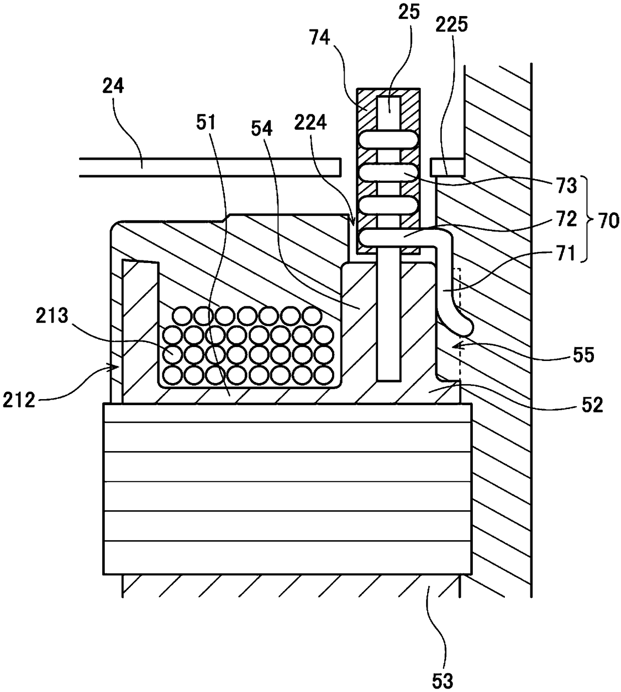 Stationary part, motor, and method of manufacturing the motor