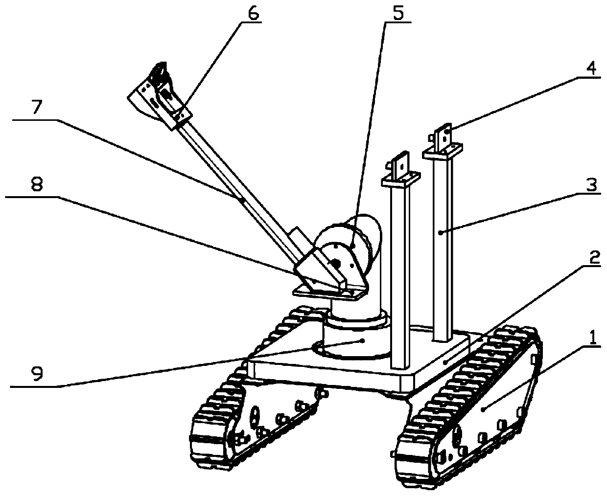 A sweet pepper picking robot