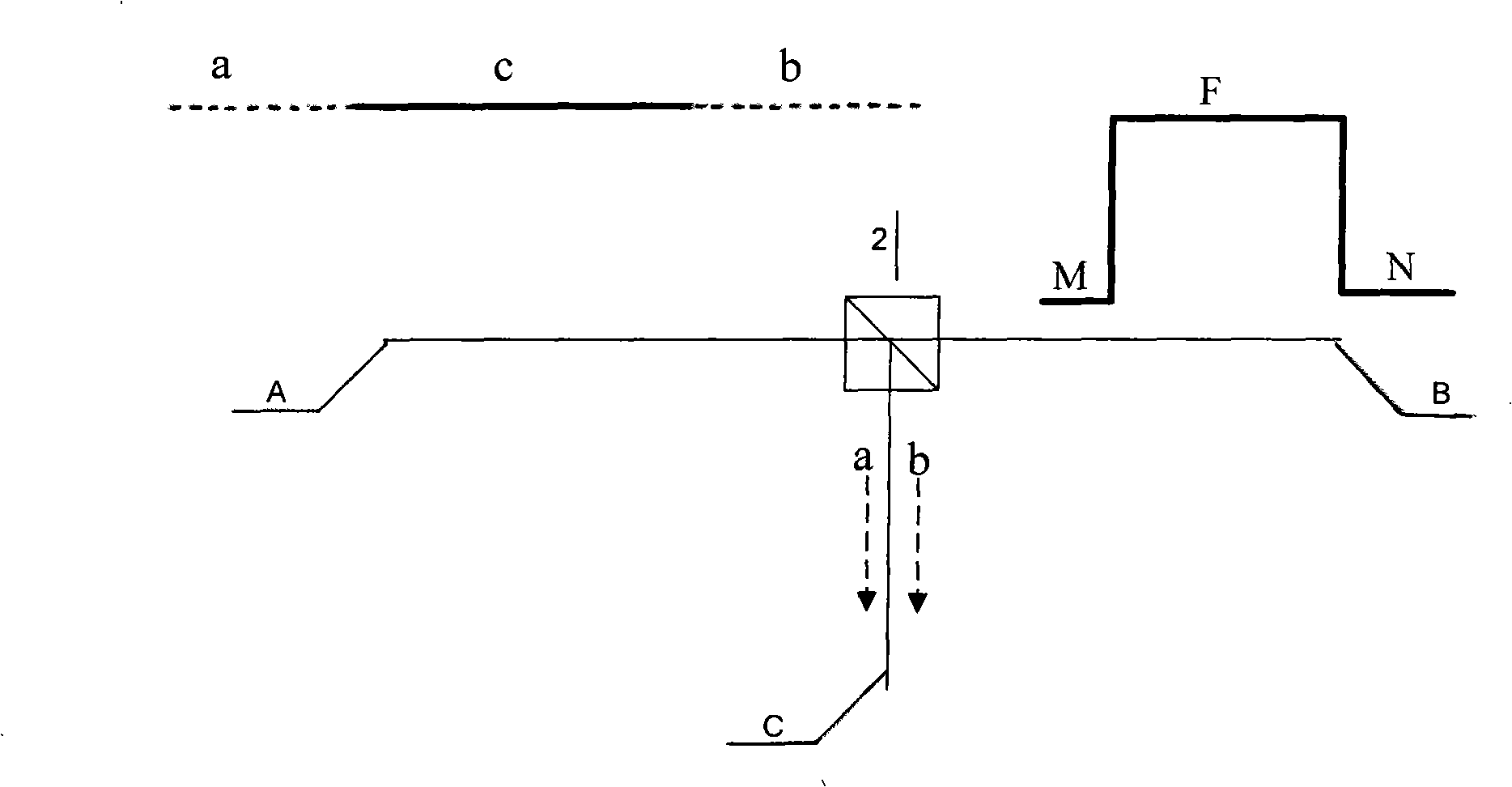 Online matt Raman amplifier with automatic shutdown and starting and control method thereof