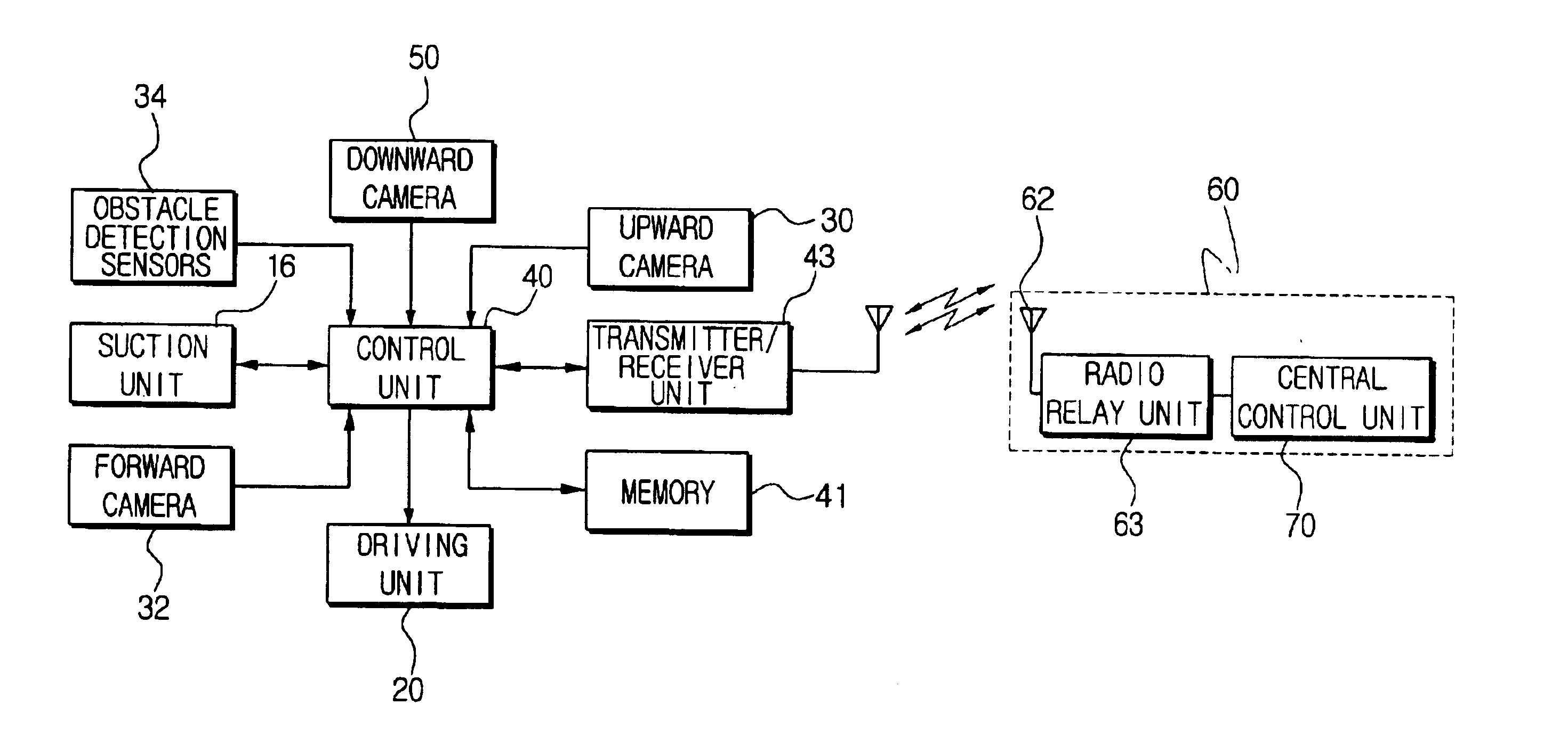 Robot cleaner, robot cleaning system and method for controlling the same