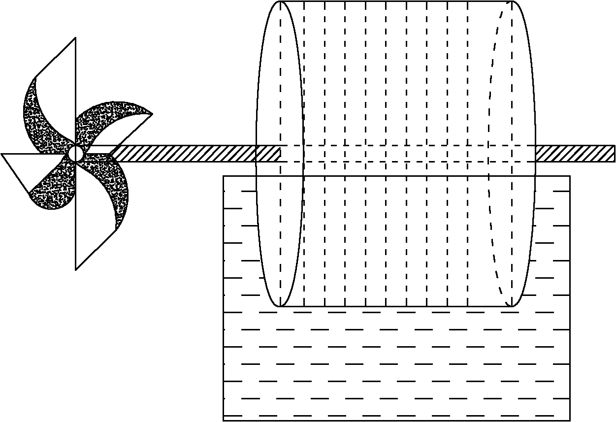 Corridor-type multi-area domestic sewage advanced treatment system and treatment method