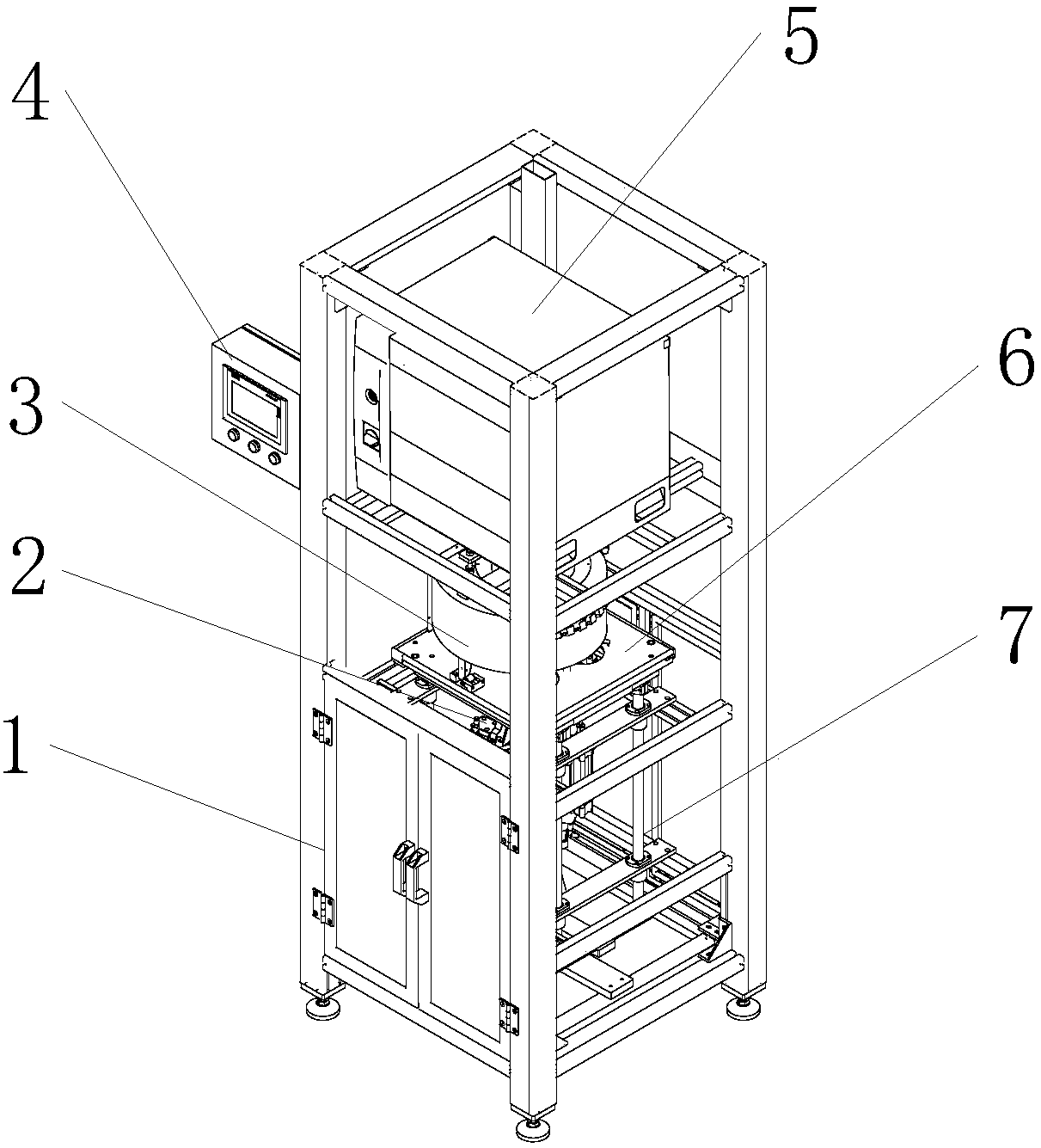 Device for reverse beating of screw and process