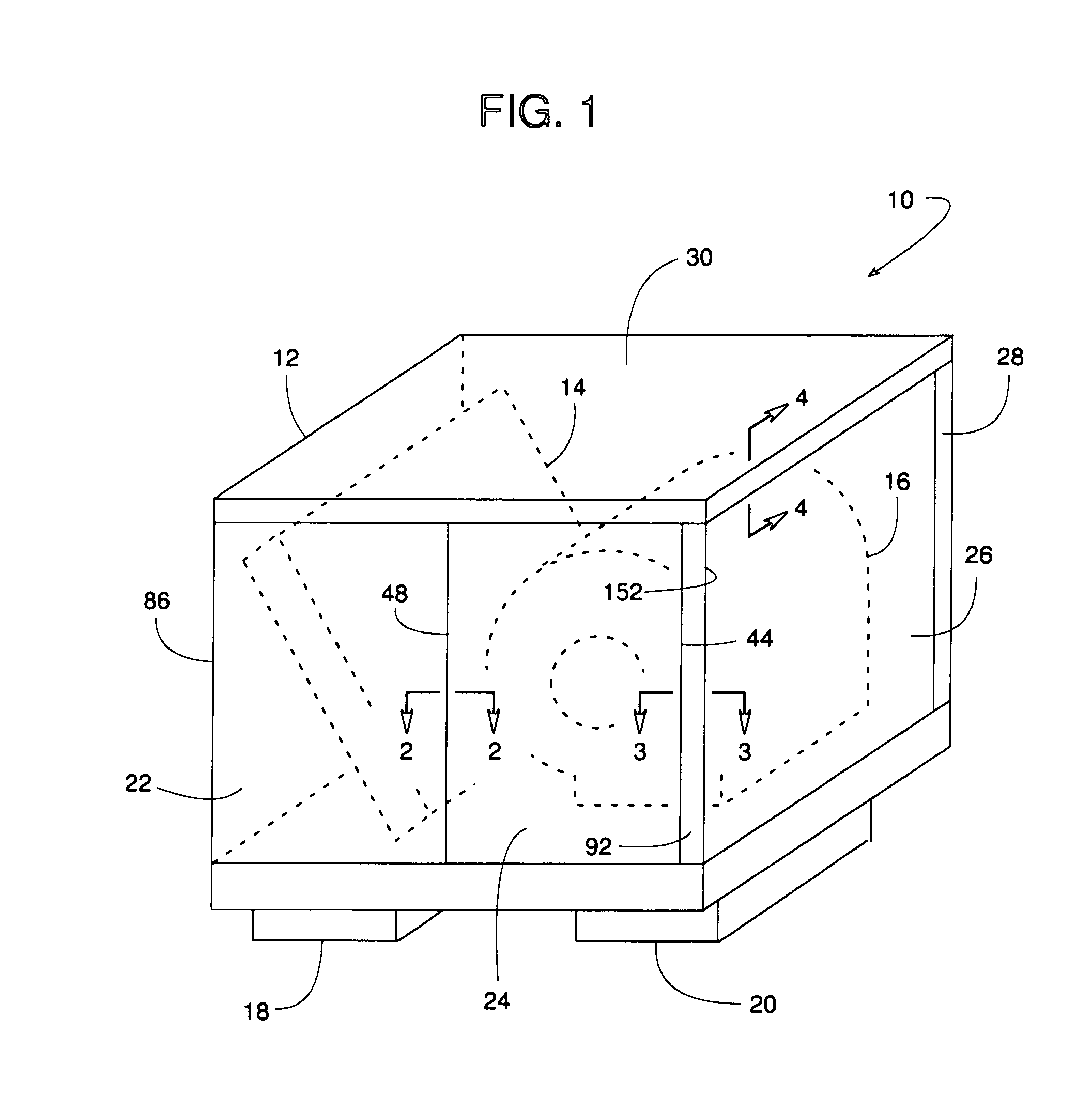 Thermal break and panel joint for an air handling enclosure