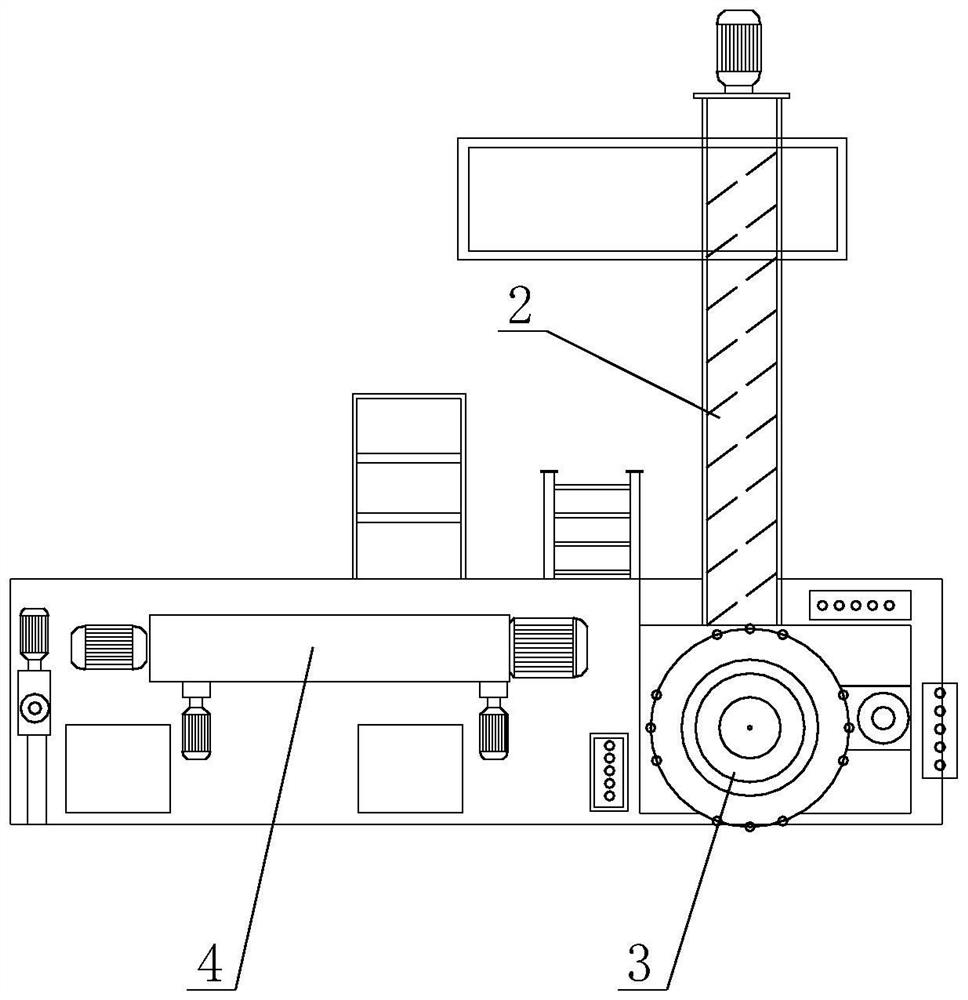 Cleaning and reduction equipment system and method for waste oil-based mud during petroleum drilling