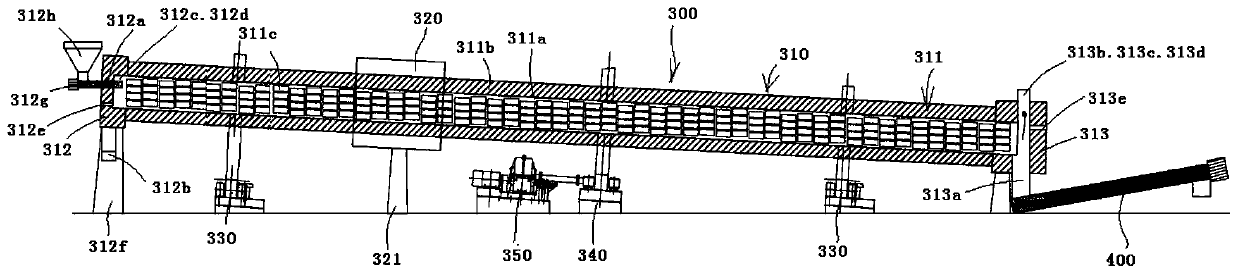 Energy-saving electromagnetic induction heating method and apparatus for carbonization treatment of organic solid waste