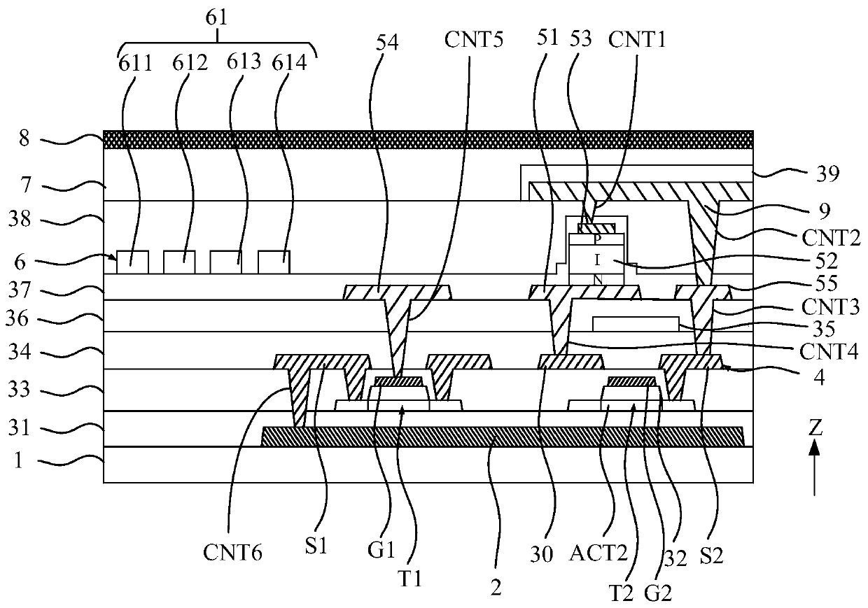 Display substrate, display panel and manufacturing method of display substrate