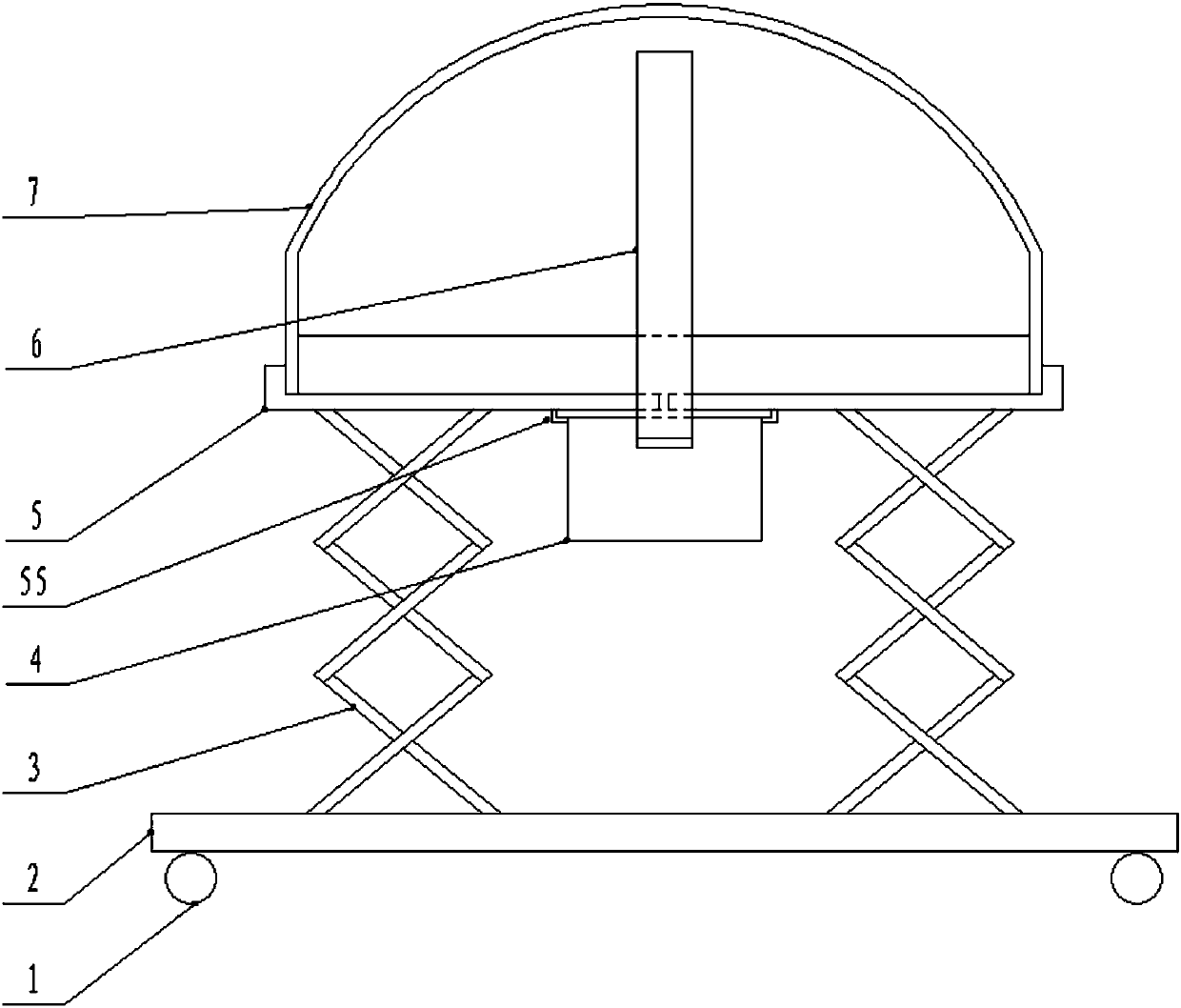 Traditional Chinese medicine fumigation treatment instrument