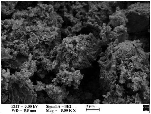 Graphitized graded porous carbon composite phase change energy storage material and preparation method thereof