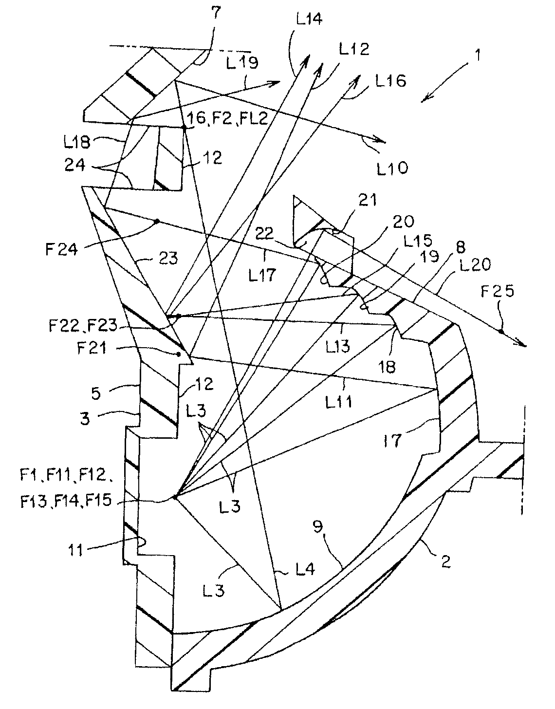 Lamp unit for vehicles