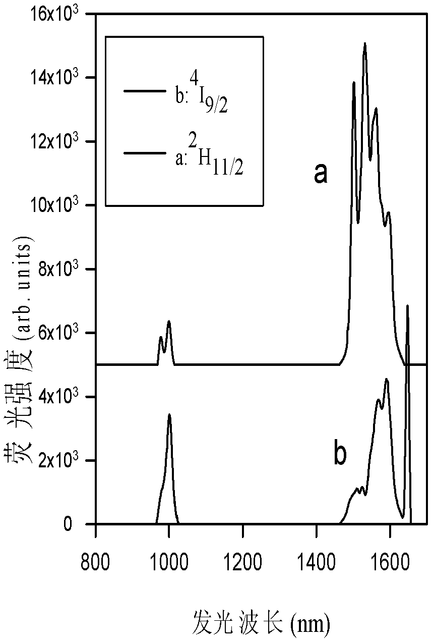 Application of single rare earth infrared first-order quantum cutting in solar cell