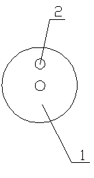 Single-body drilling rod and drilling rod formed by same