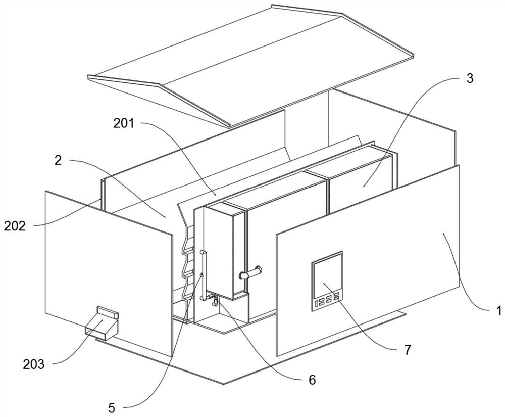 Constant-temperature controller for compost fermentation