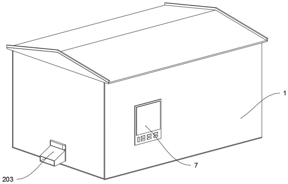 Constant-temperature controller for compost fermentation