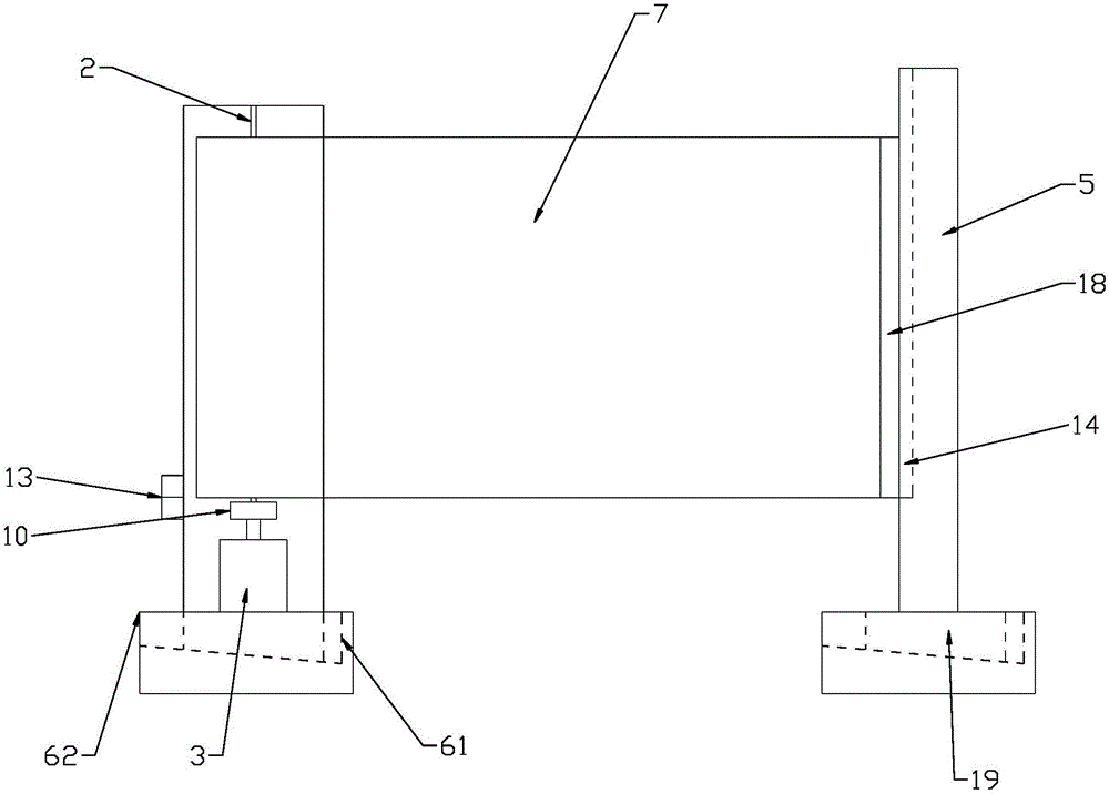 Automatically-folded banner advertisement display device