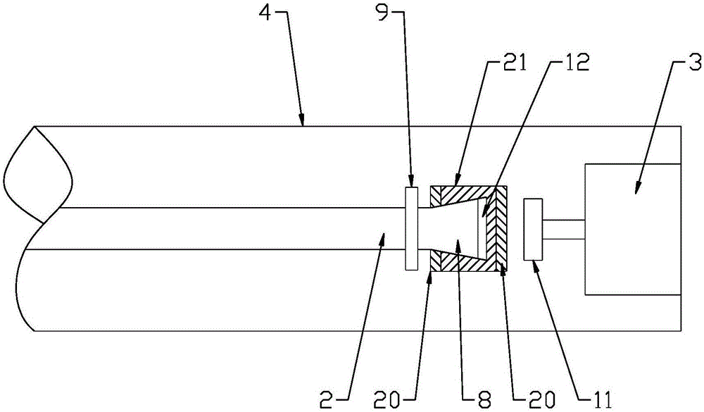 Automatically-folded banner advertisement display device