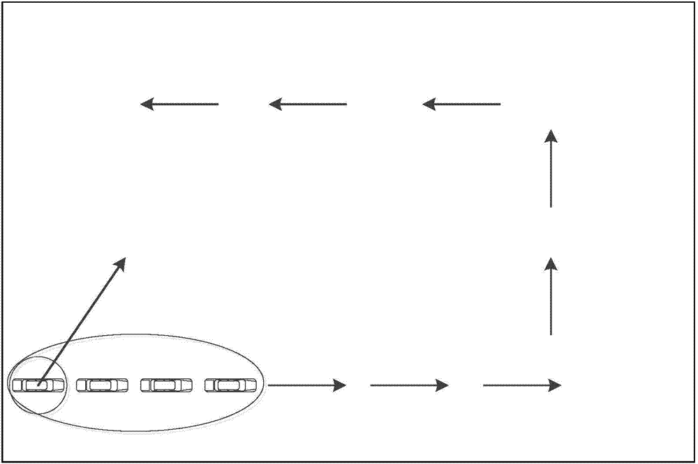 Searching and rescue robot system moving control method based on multi-intelligent-agent theory