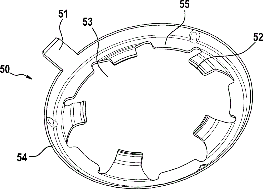 Electric driver for motor vehicle