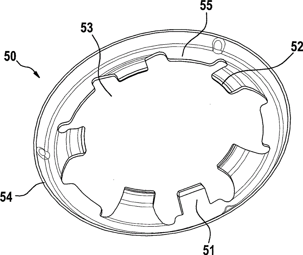 Electric driver for motor vehicle