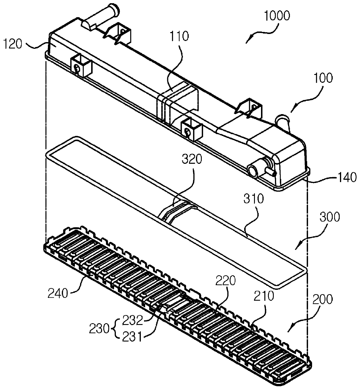 Integrated heat exchanger