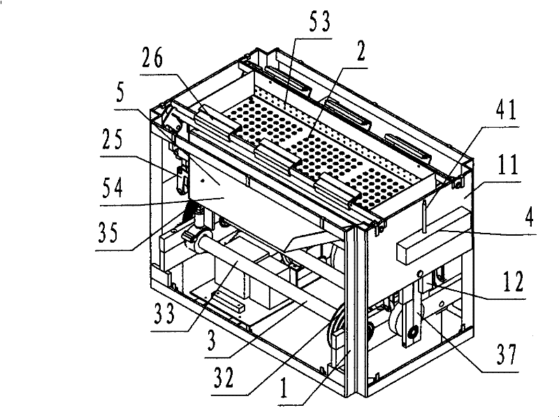 Multiple linkage reciprocating capsule stripping machine